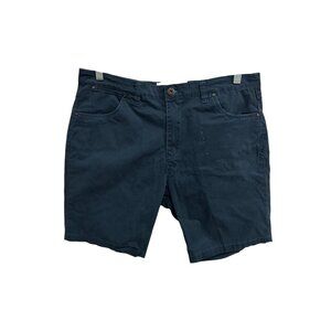 Six Lincoln New York Stretch Classic Fit Mens Navy Shorts Size 36